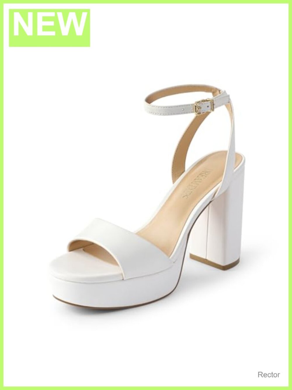 Platform High Heels for Women Chunky Heeled Sandals Ankle Strap
